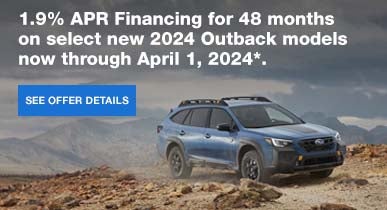  2023 STL Outback offer | Subaru of Ann Arbor in Ann Arbor MI