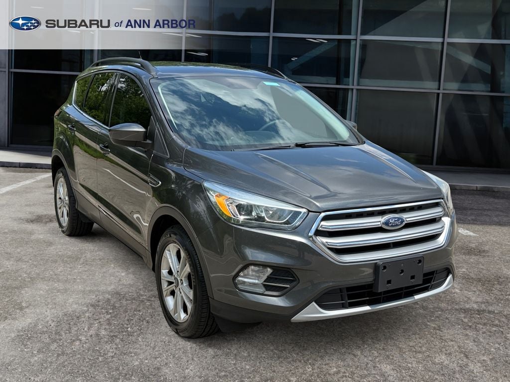 2017 Ford Escape SE in Magnetic — front three-quarter view
