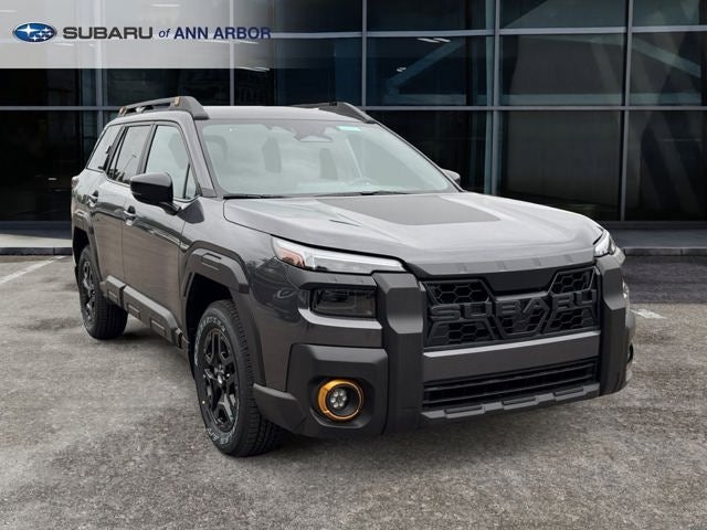 2026 Subaru OUTBACK Wilderness in Magnetite Gray Metallic — front three-quarter view