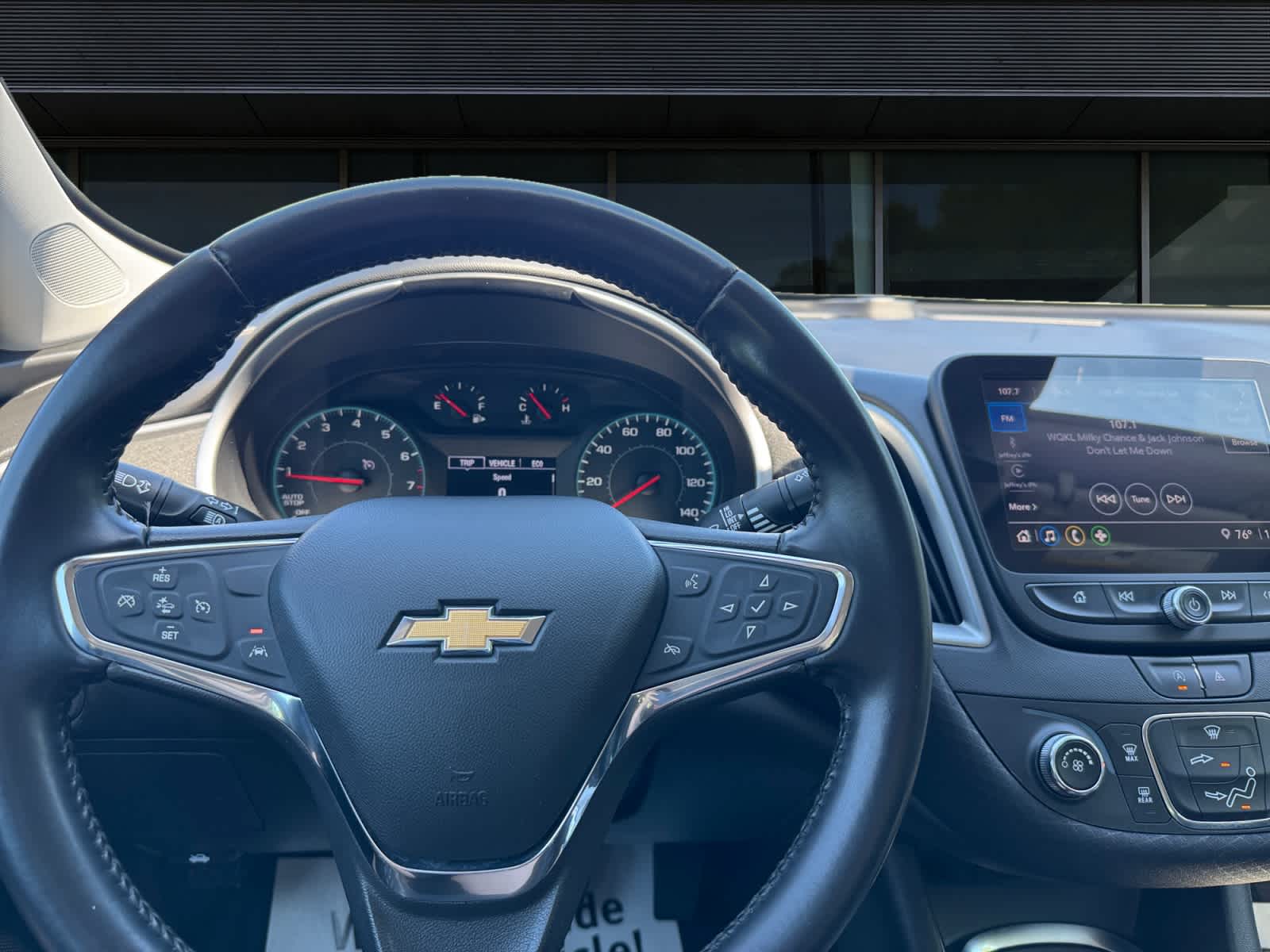 2021 Chevrolet Malibu — rear three-quarter view