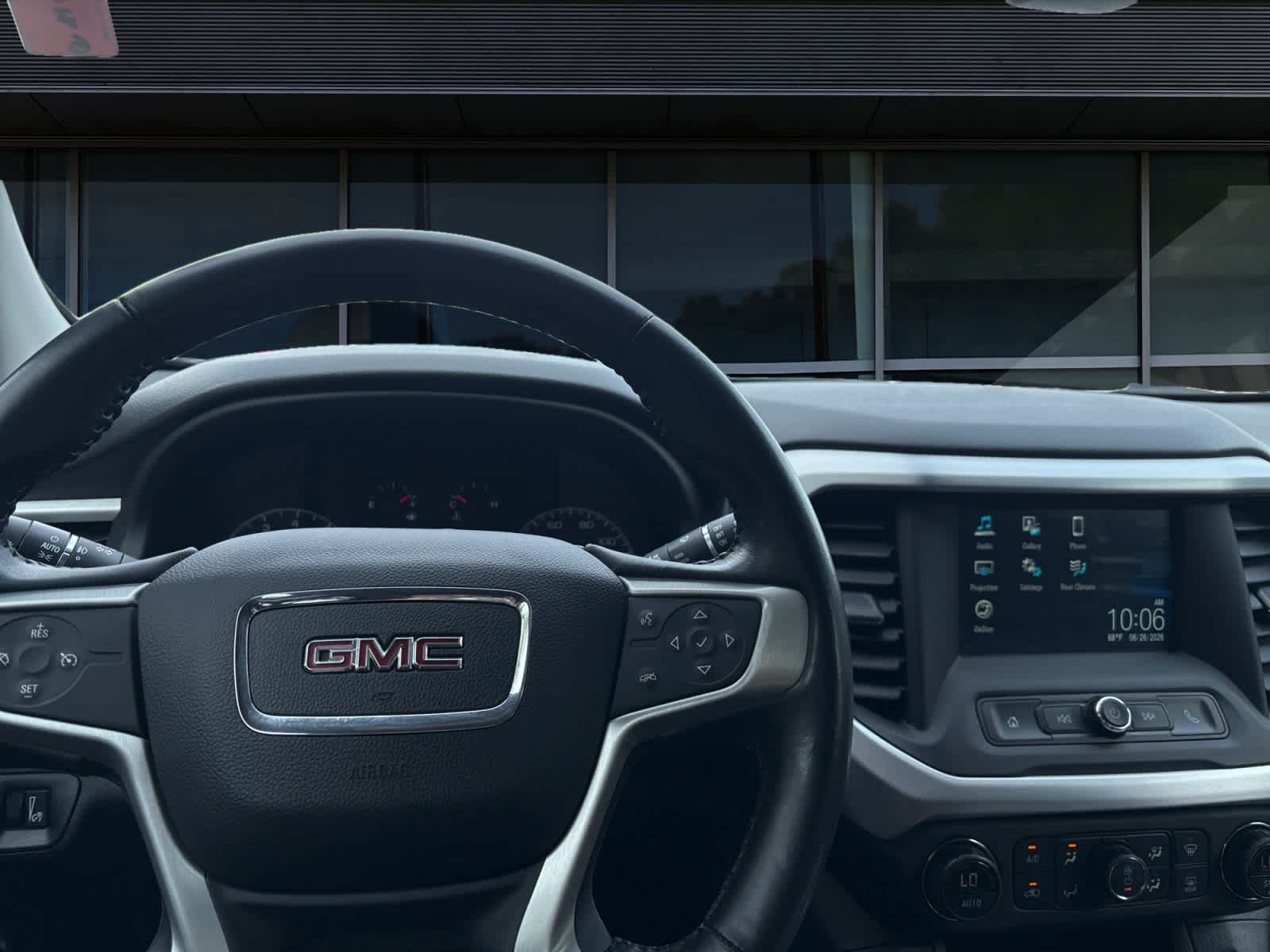 2019 GMC Acadia — rear three-quarter view