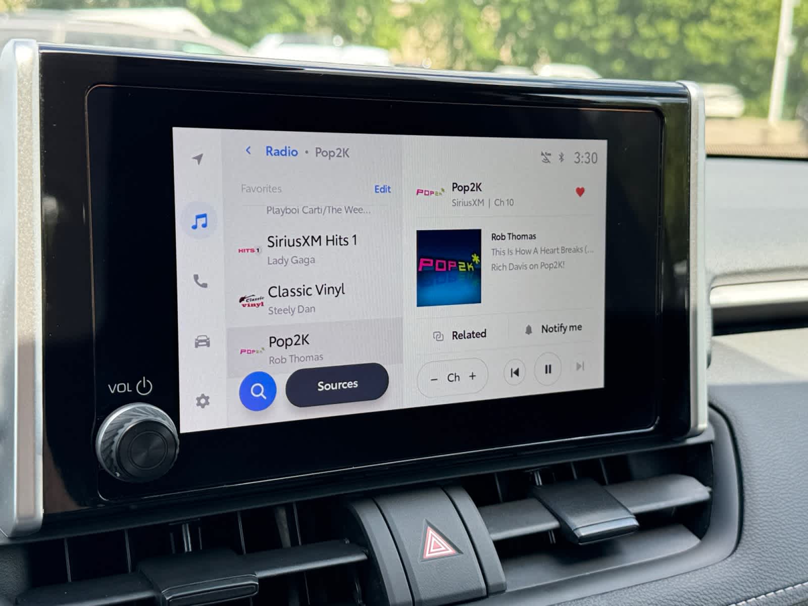 2025 Toyota RAV4 — interior view