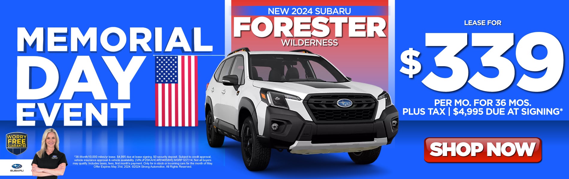 New 2024 Subaru Forester Wilderness - $339/mo* - Shop Now